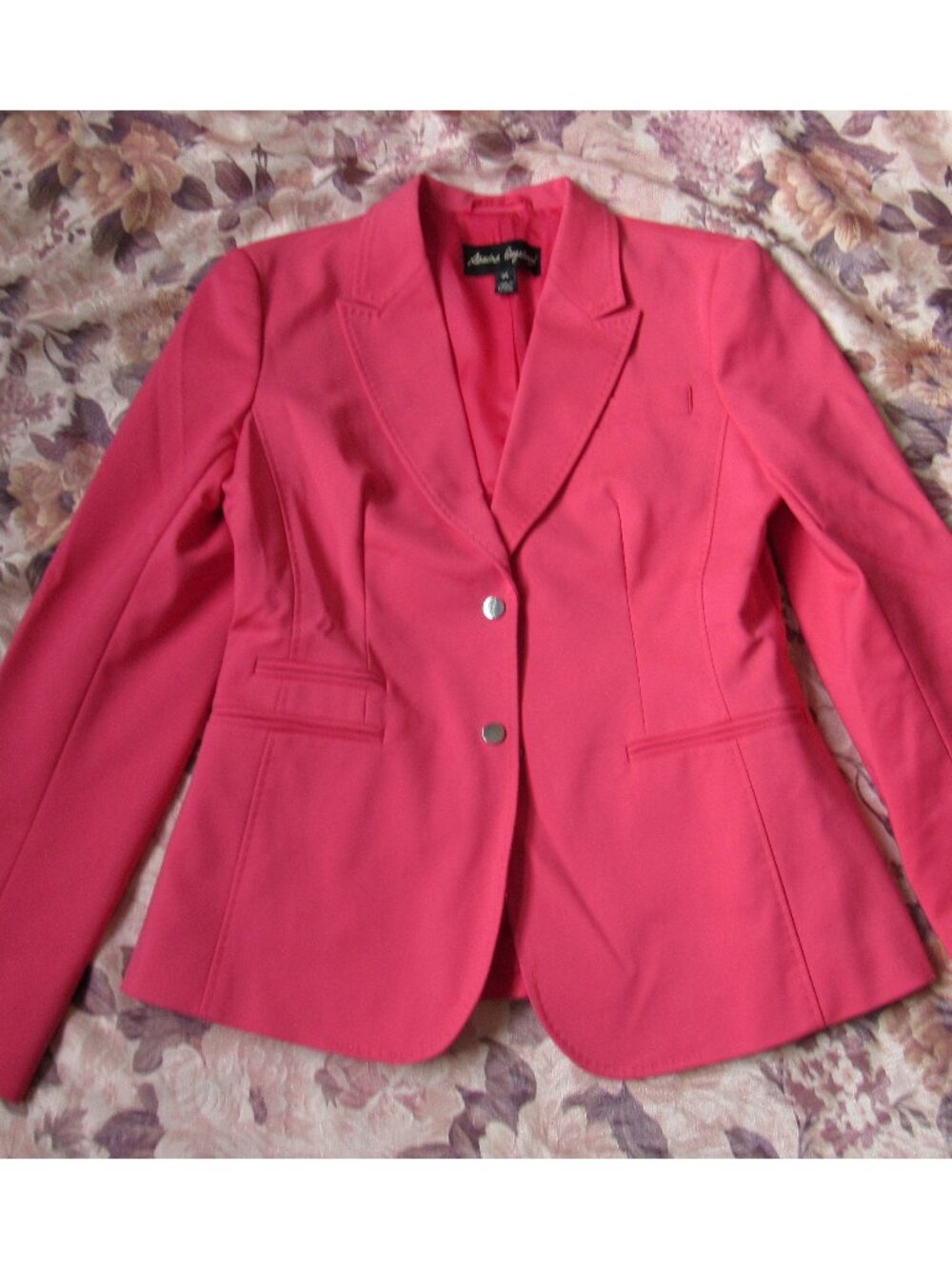Sandra Angelozzi  blazer jacket size 34(EU), color salmon, cotton blend